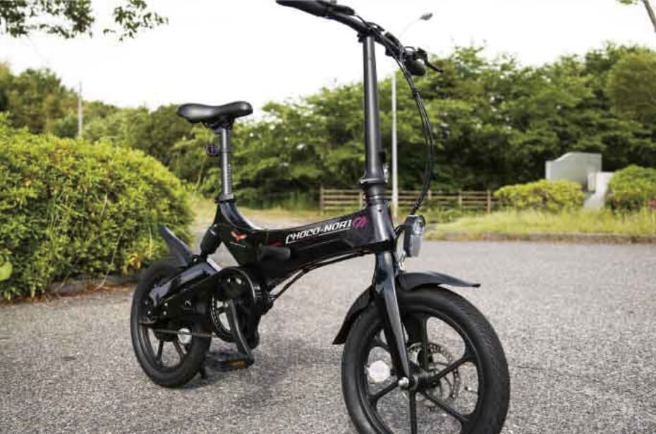 【美品】ツバメイータイム choco-nori 折りたたみ電動アシスト自転車